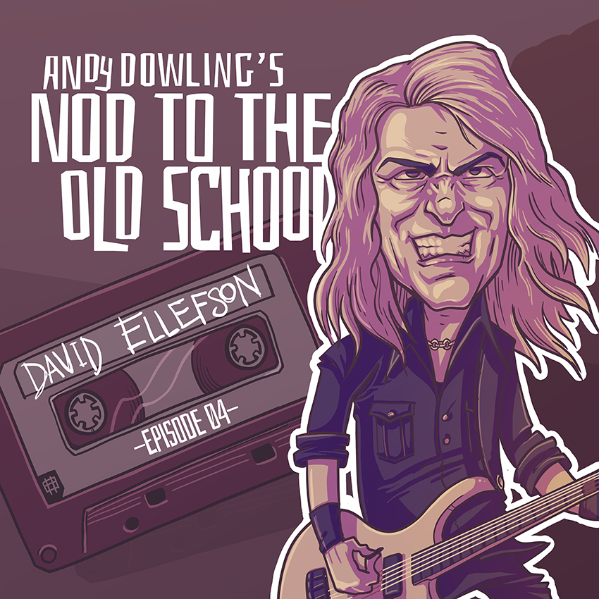 David Ellefson - Megadeth - Sleeping Giants - More Life With Deth - Andy Dowling - Nod to the Old School